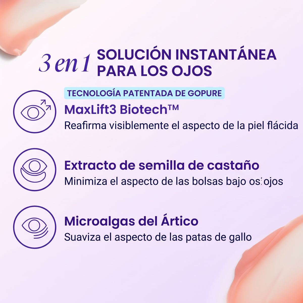 Gel Lifting Instantáneo Para Ojos